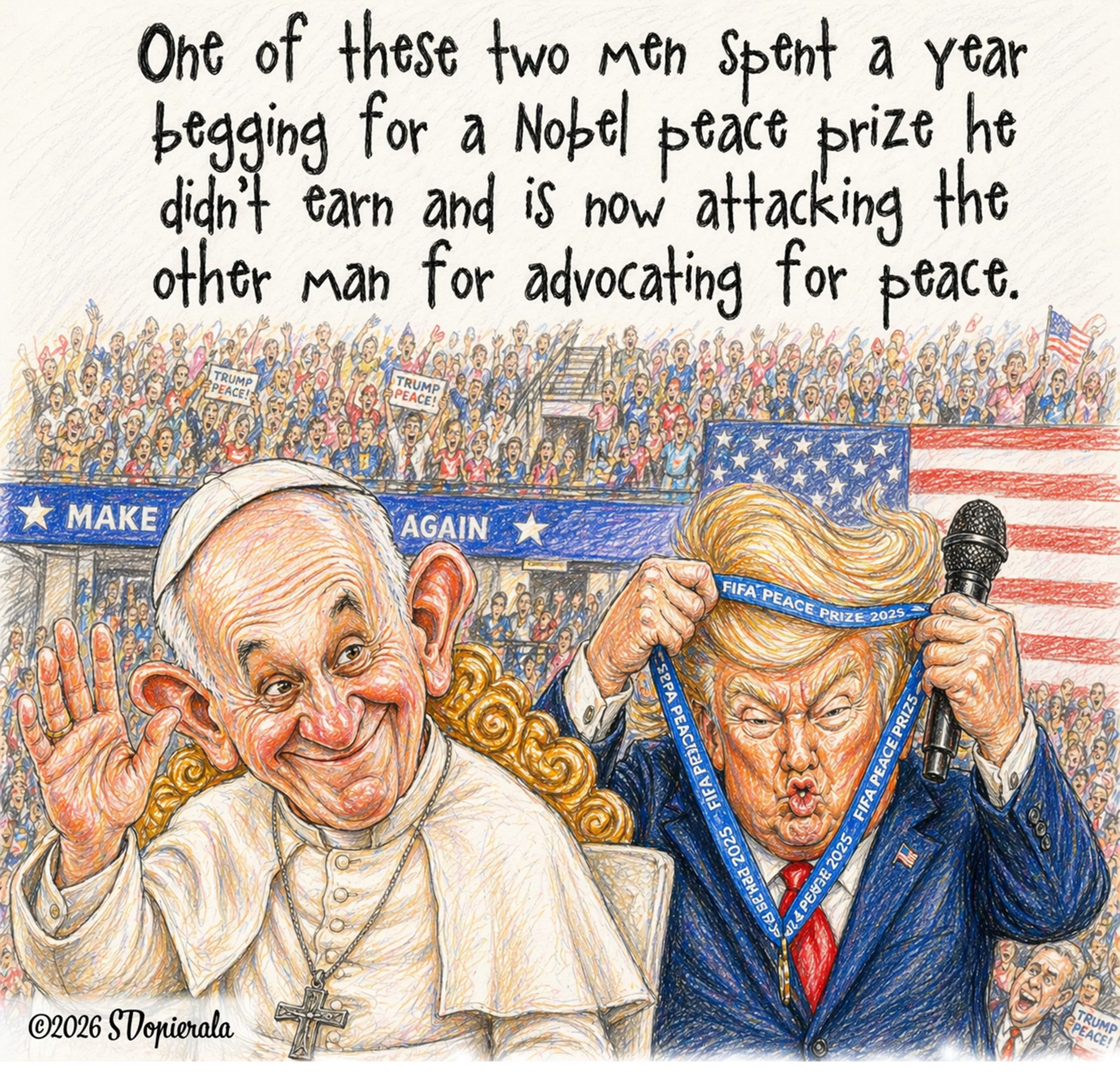 Pope vs Donny