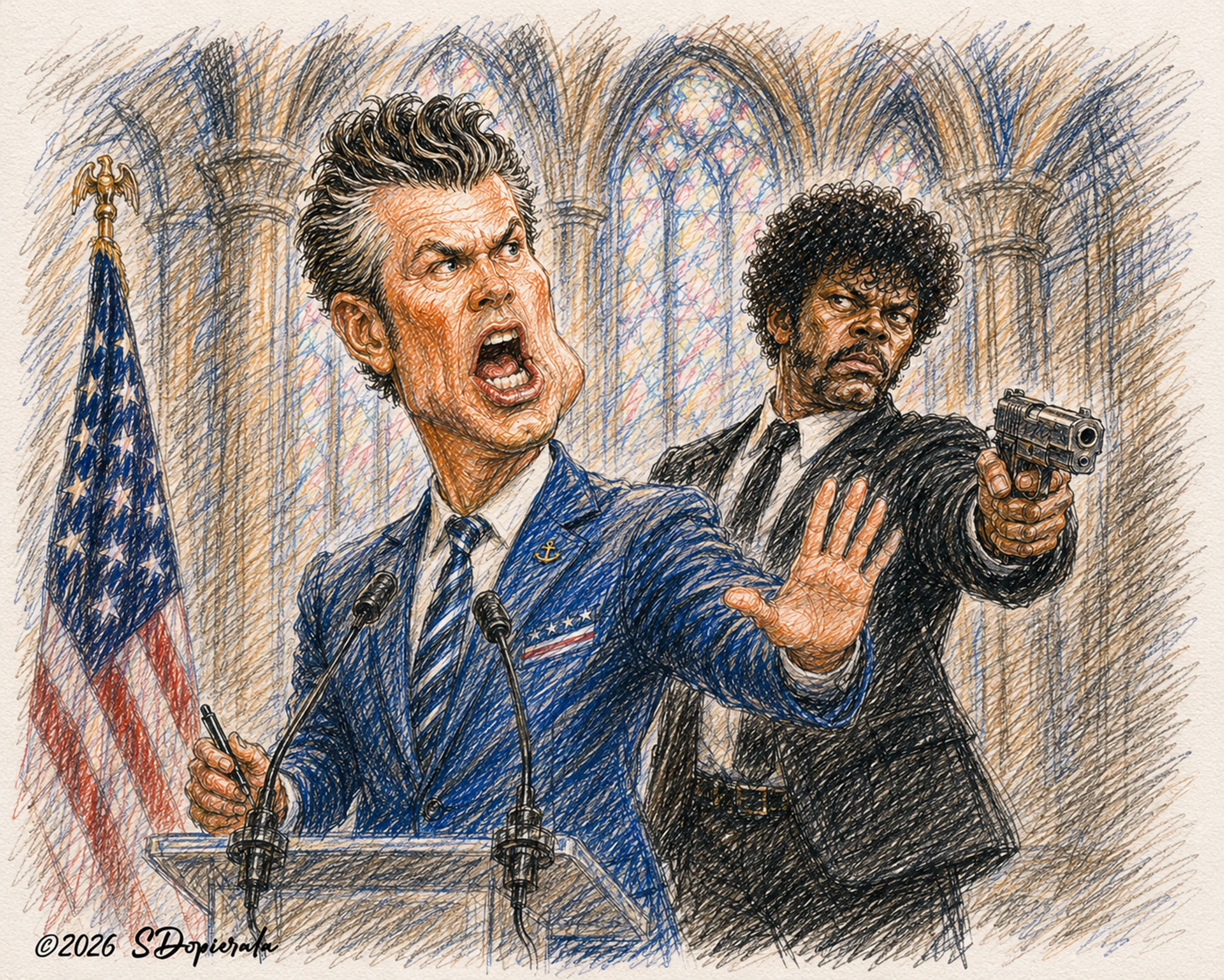 Pete Hegseth's bible quotes