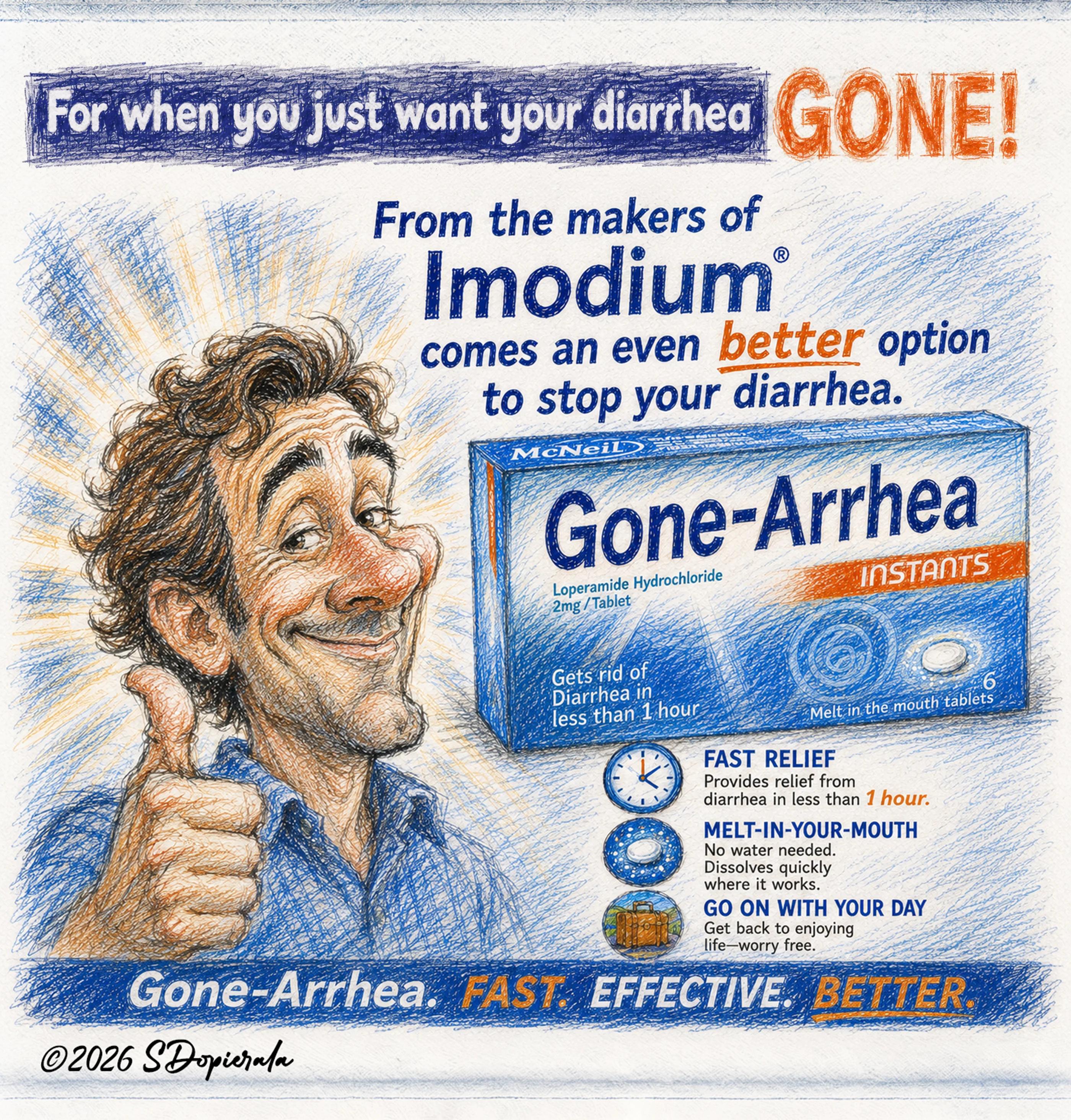 Gone-Arrhea Advertisment
